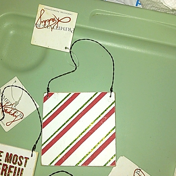 ☆BUNDLE☆Lot of 4 PRIMITIVES BY KATHY Wooden Christmas Ornaments☆ - Picture 10 of 15